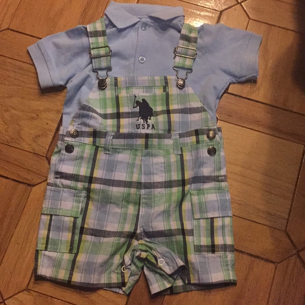 - USPA Boy’s 2pc Shortall. NWOT